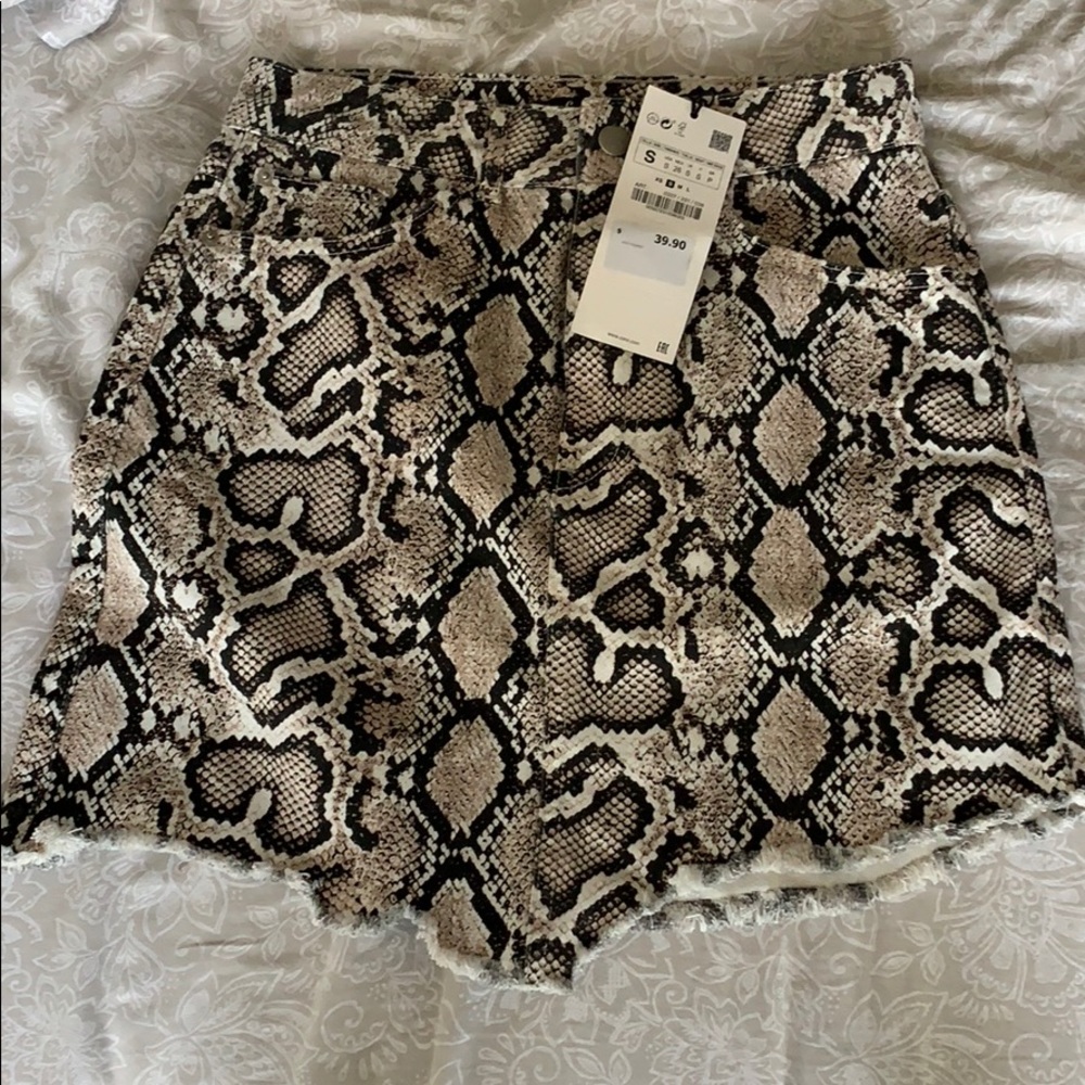 Zara New Skirt Snake